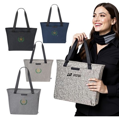 RejuVe X-PAK Recycled Heather Business Tote Bag
